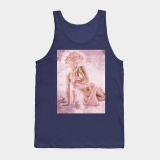 Woman digital oil painting Tank Top